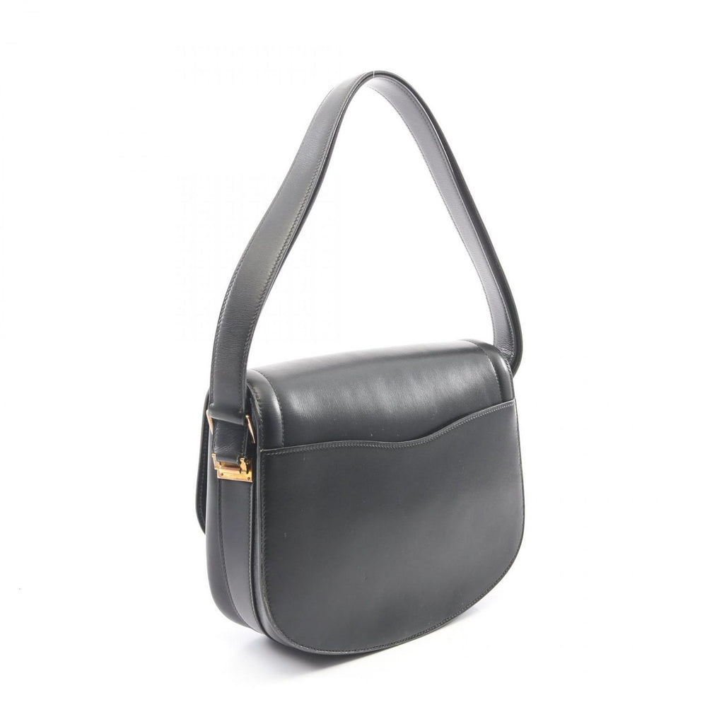 Hermes Handbag Sac Moto Black Calf — view 2