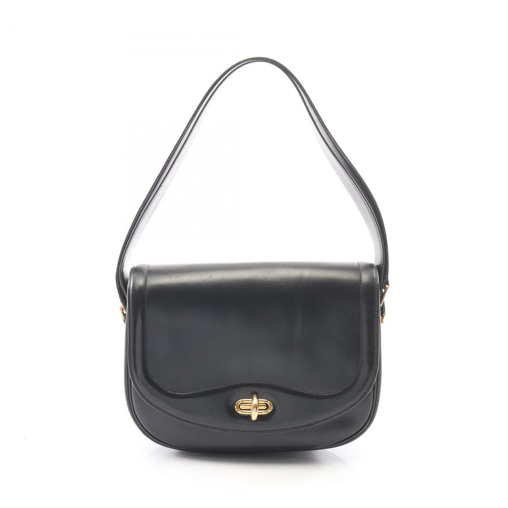 Hermes Handbag Sac Moto Black Calf