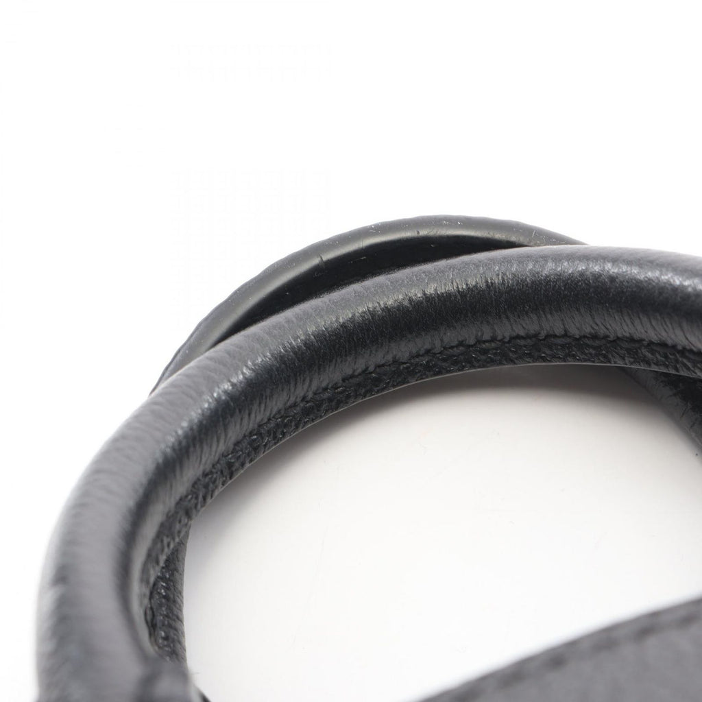 Louis Vuitton Handbag Papillon BB 2-Way Black Beige Leather — view 7