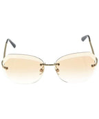 Chanel Sunglasses Eyewear Gold — view 2