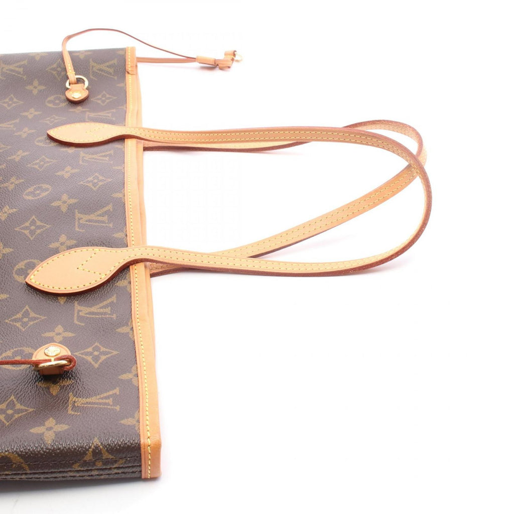 Louis Vuitton Tote Bag Neverfull MM Monogram Canvas Leather — view 7