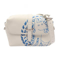 Dior Shoulder Bag Hilton Nel White Leather