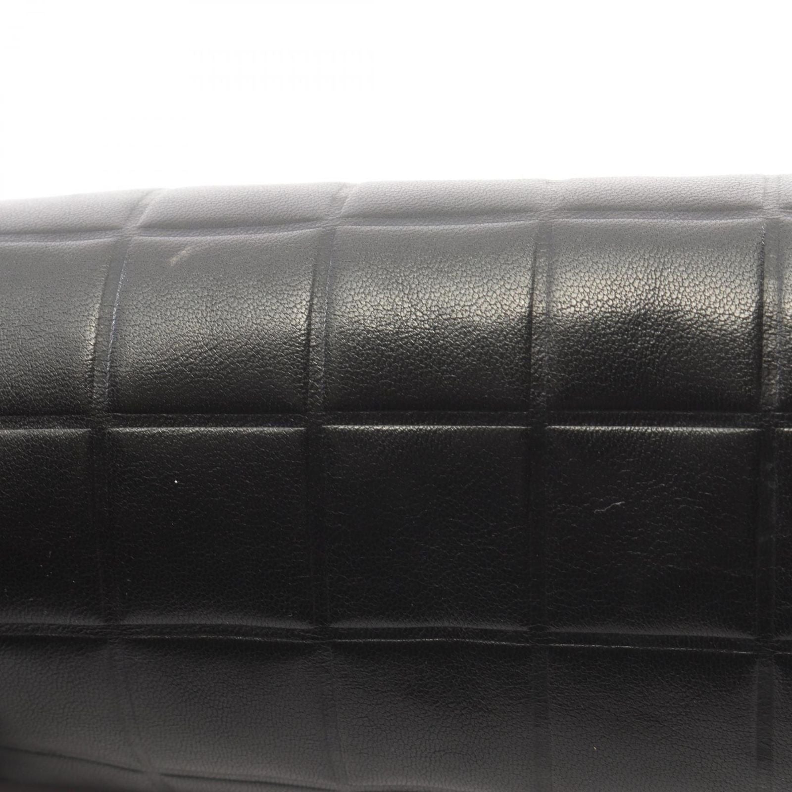 Chanel Pouch Choco Bar Black Lambskin — view 8