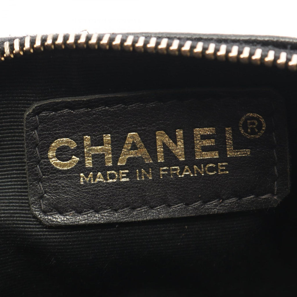 Chanel Pouch Choco Bar Black Lambskin — view 4