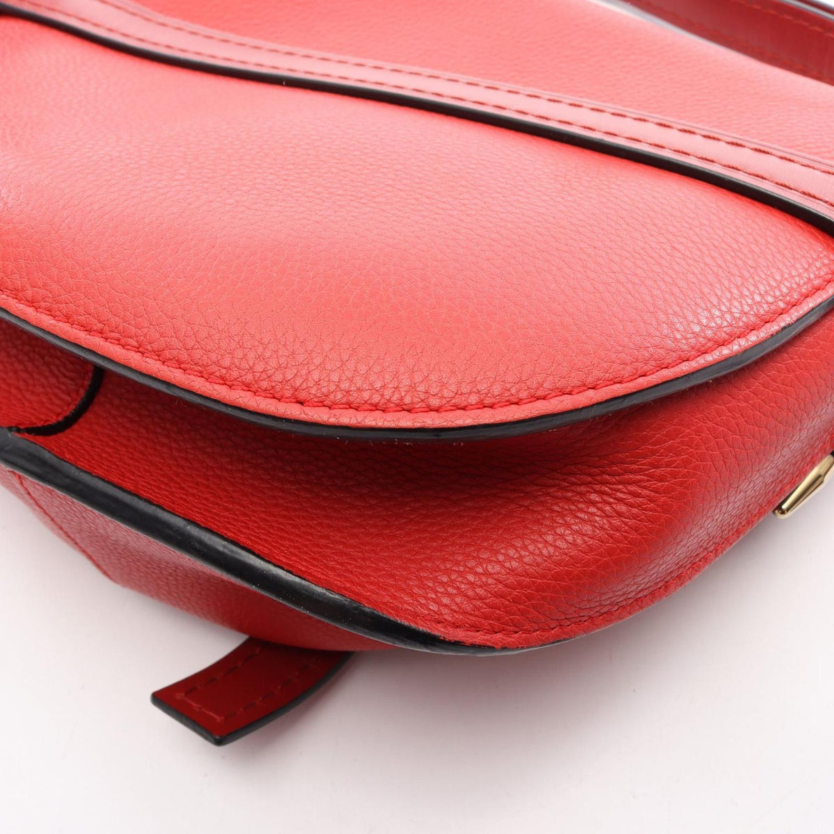 Loewe Shoulder Bag Gate Small Red Leather — view 5