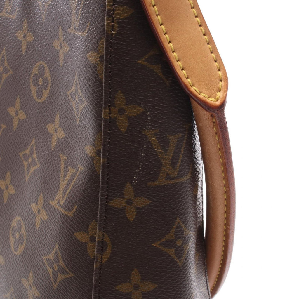 Louis Vuitton Shoulder Bag Looping GM Monogram Canvas Leather — view 8