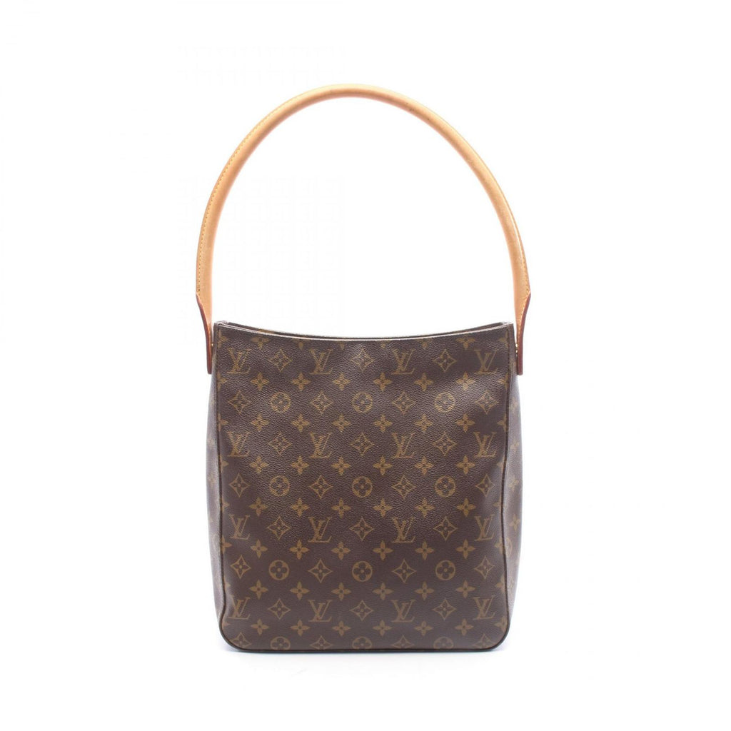 Louis Vuitton Shoulder Bag Looping GM Monogram Canvas Leather
