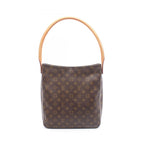 Louis Vuitton Shoulder Bag Looping GM Monogram Canvas Leather