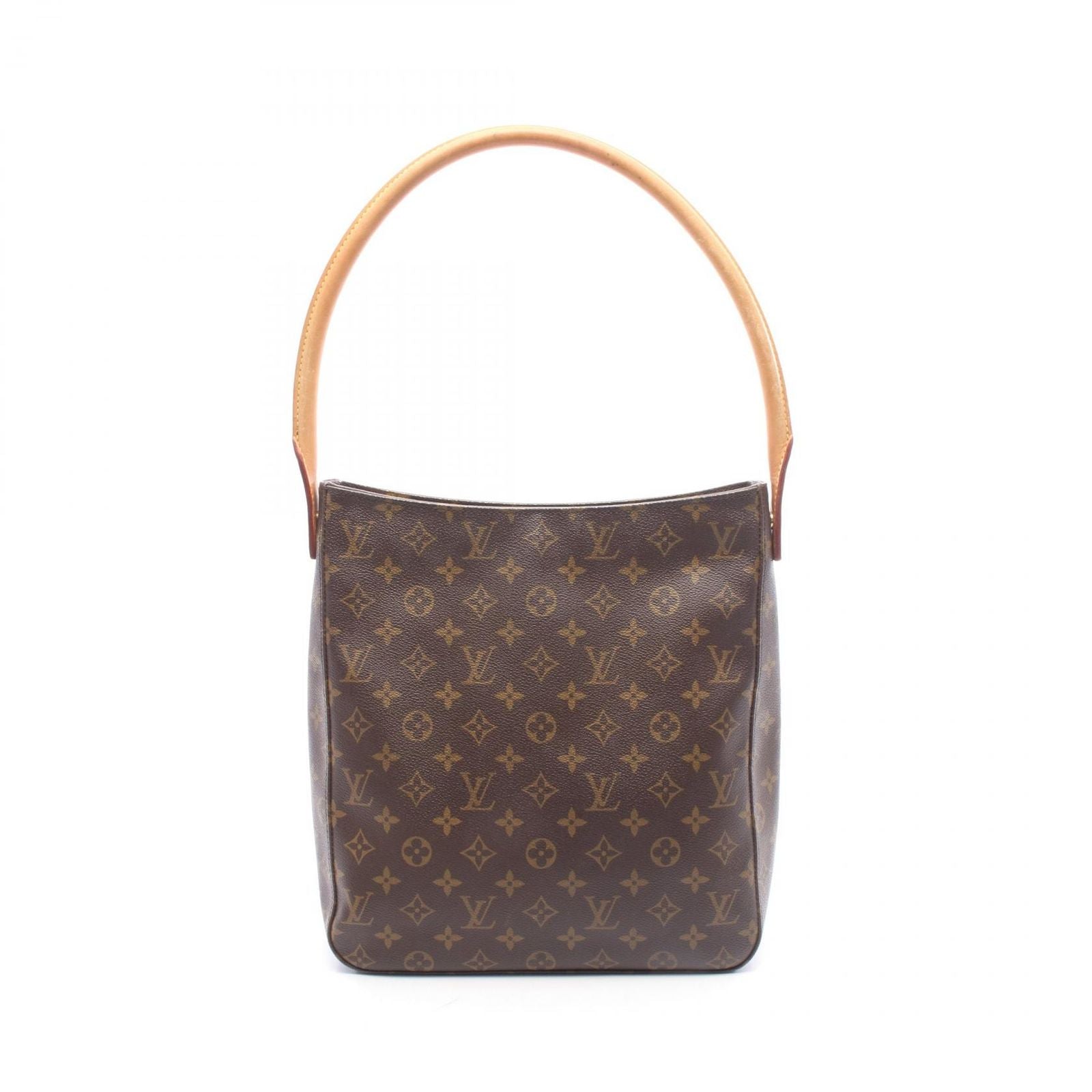 Louis Vuitton Shoulder Bag Looping GM Monogram Canvas Leather
