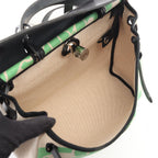 Hermes Handbag Herbag Bag Zip PM Mayon Ecru Black Vert Comics Canvas Leather — view 3
