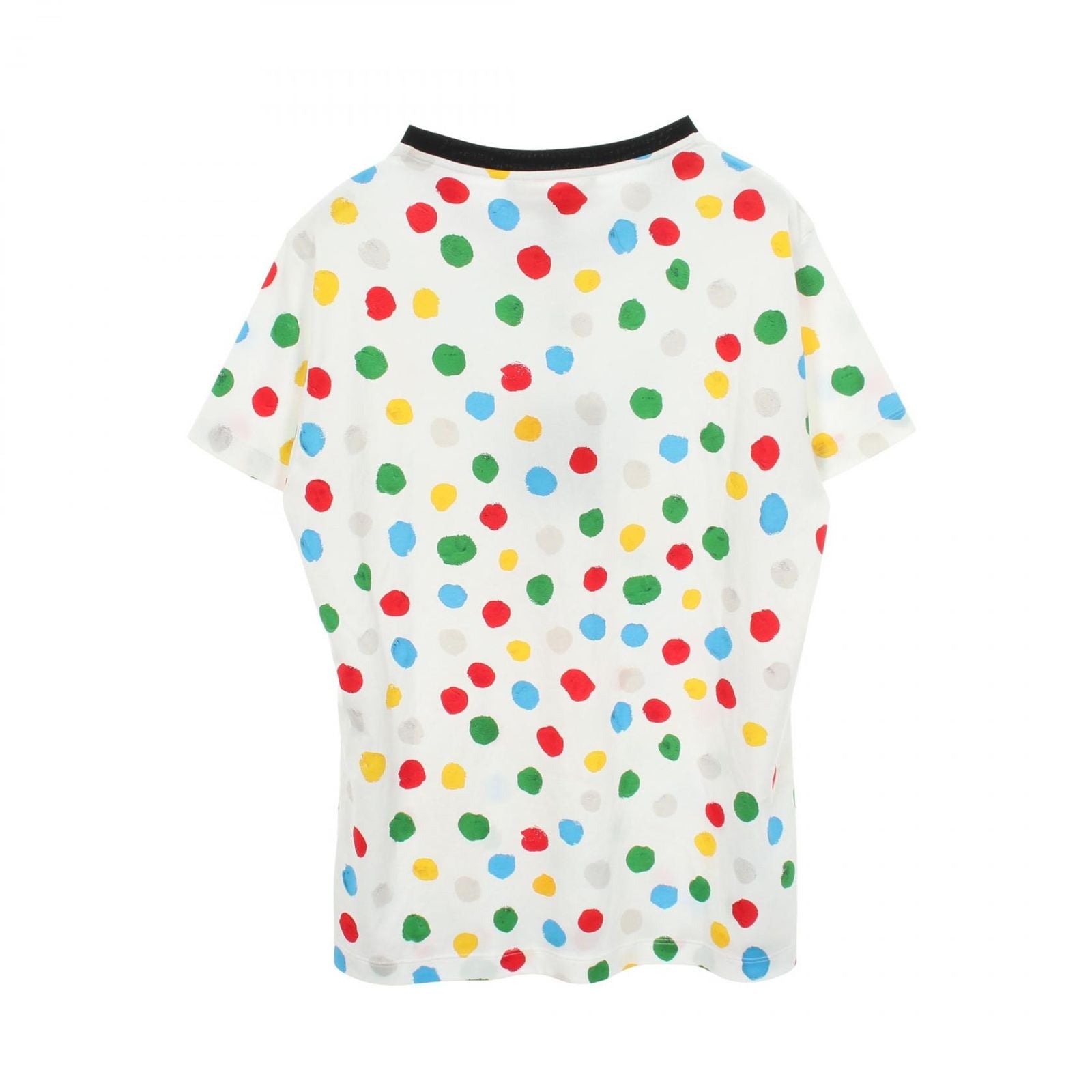 Louis Vuitton Short Sleeve T-Shirt Yayoi Kusama with Dot Chain Xk1 Fots 42 — view 2