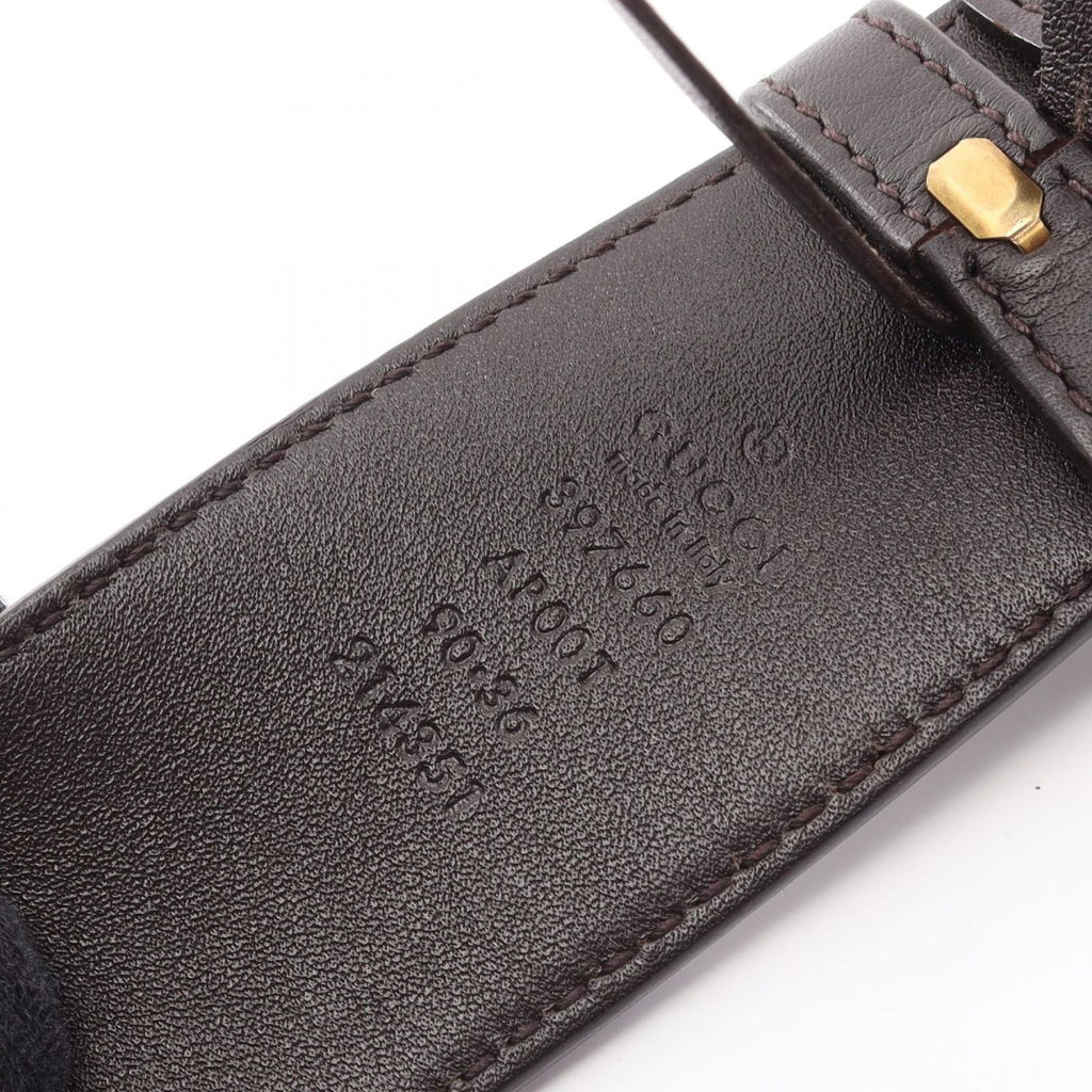 Gucci Belt GG Marmont Leather — view 4