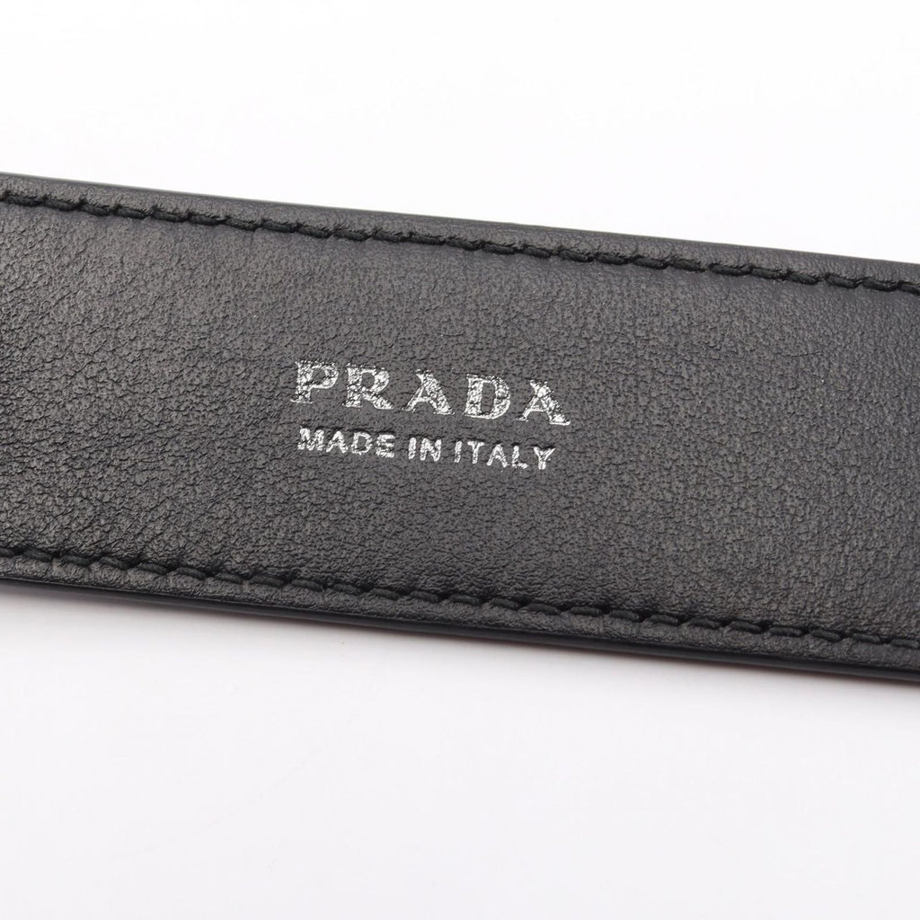 Prada Belt Triangle Logo 2 Saffiano Leather — view 4