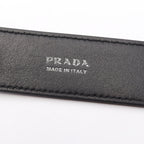 Prada Belt Triangle Logo 2 Saffiano Leather — view 4