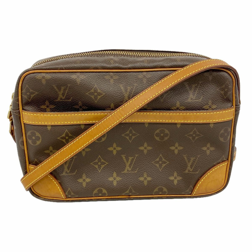 Louis Vuitton Shoulder Bag Monogram Trocadero 27 Brown