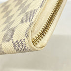 Louis Vuitton Wallet Damier Azur Zippy White — view 6