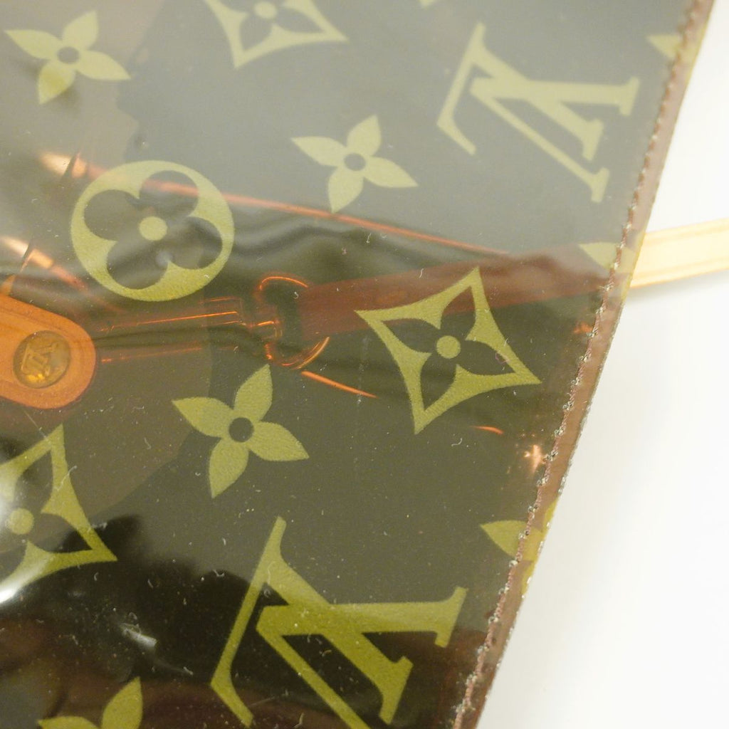 Louis Vuitton Tote Bag Monogram Vinyl Caba Cruise Brown — view 7