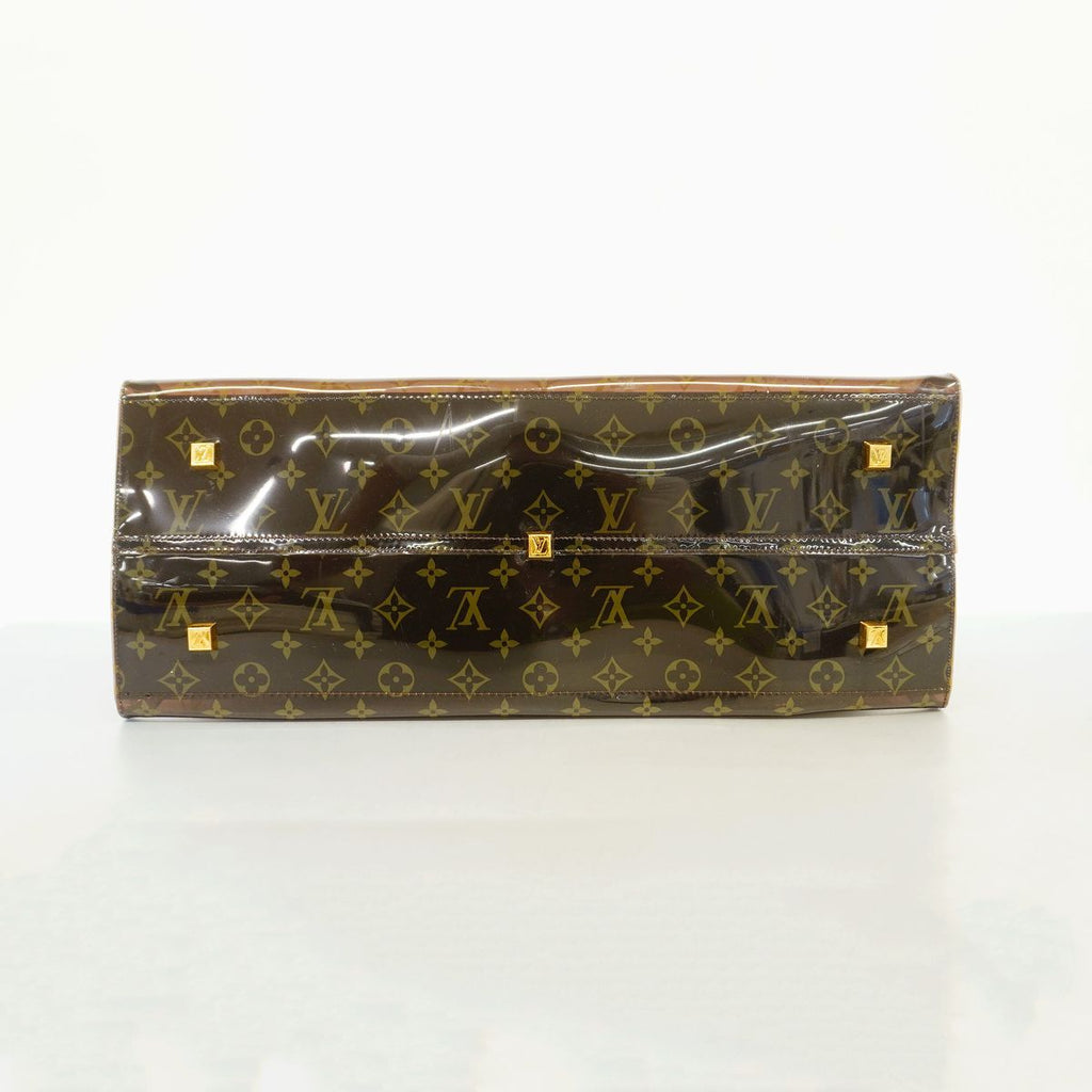 Louis Vuitton Tote Bag Monogram Vinyl Caba Cruise Brown — view 3