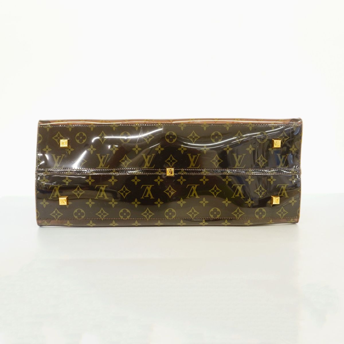 Louis Vuitton Tote Bag Monogram Vinyl Caba Cruise Brown — view 3
