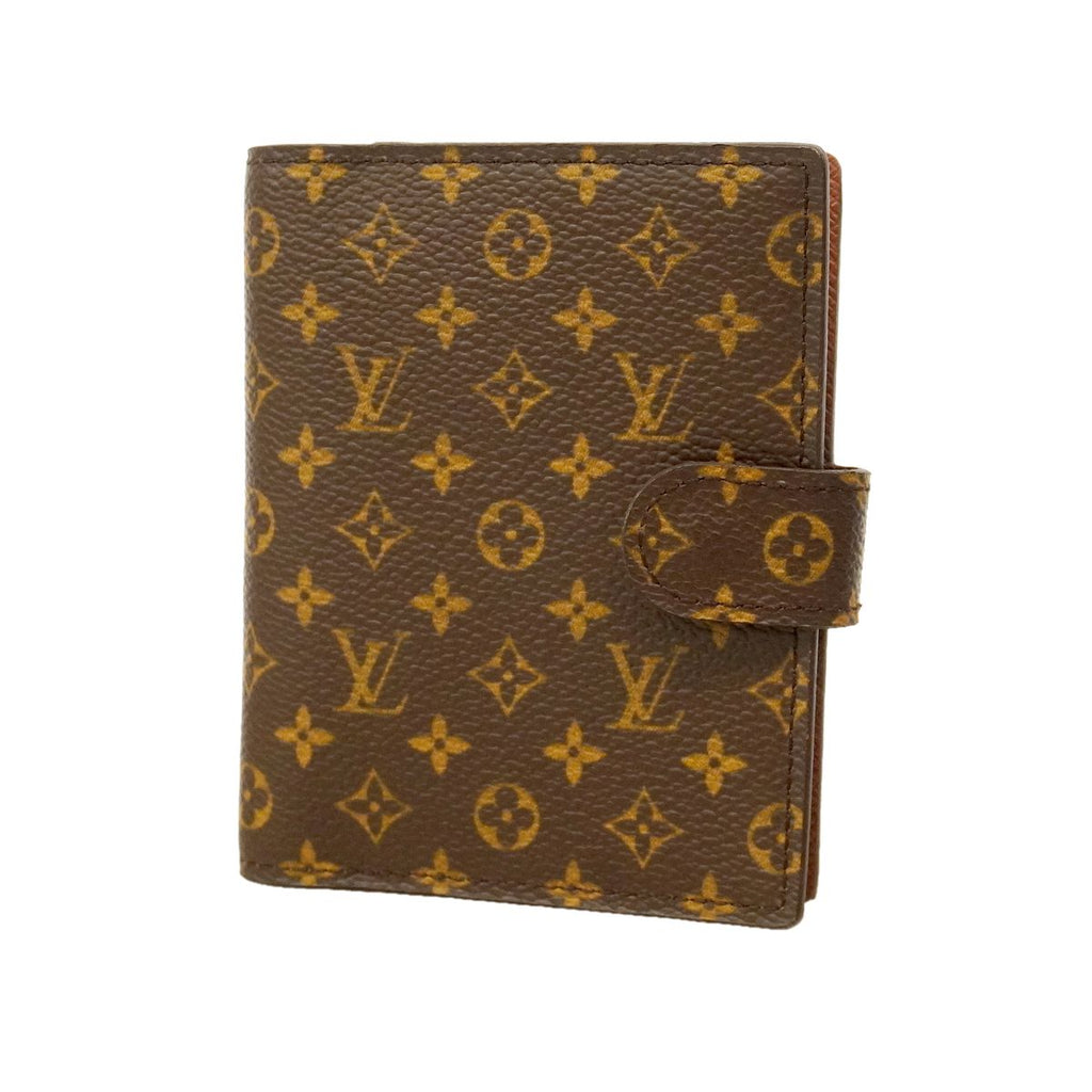 Louis Vuitton Notebook Cover Monogram Agenda Mini Brown