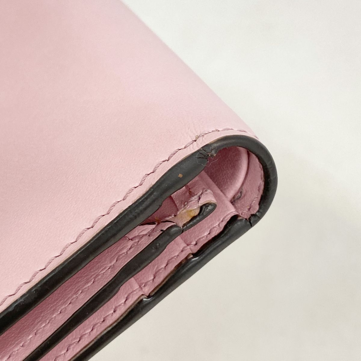 Fendi Wallet Leather Pink Gold — view 5