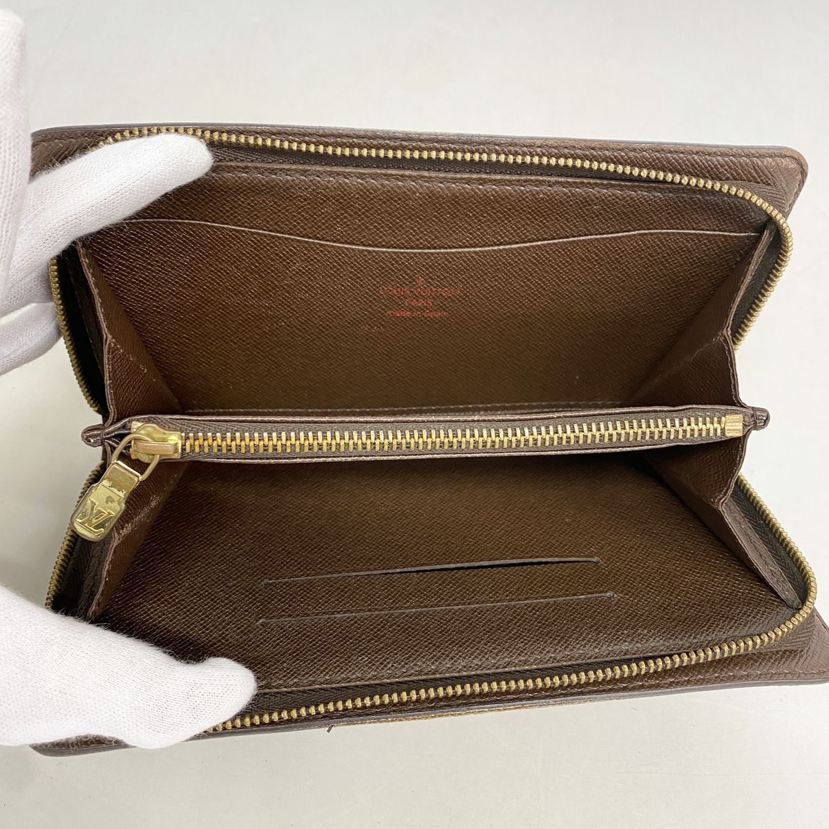 Louis Vuitton Wallet Damier Porte-Monnaie Gip Ebene — view 3