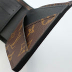 Louis Vuitton Heaven Portefeuille Multiple Bifold Wallet Monogram Black Brown — view 8