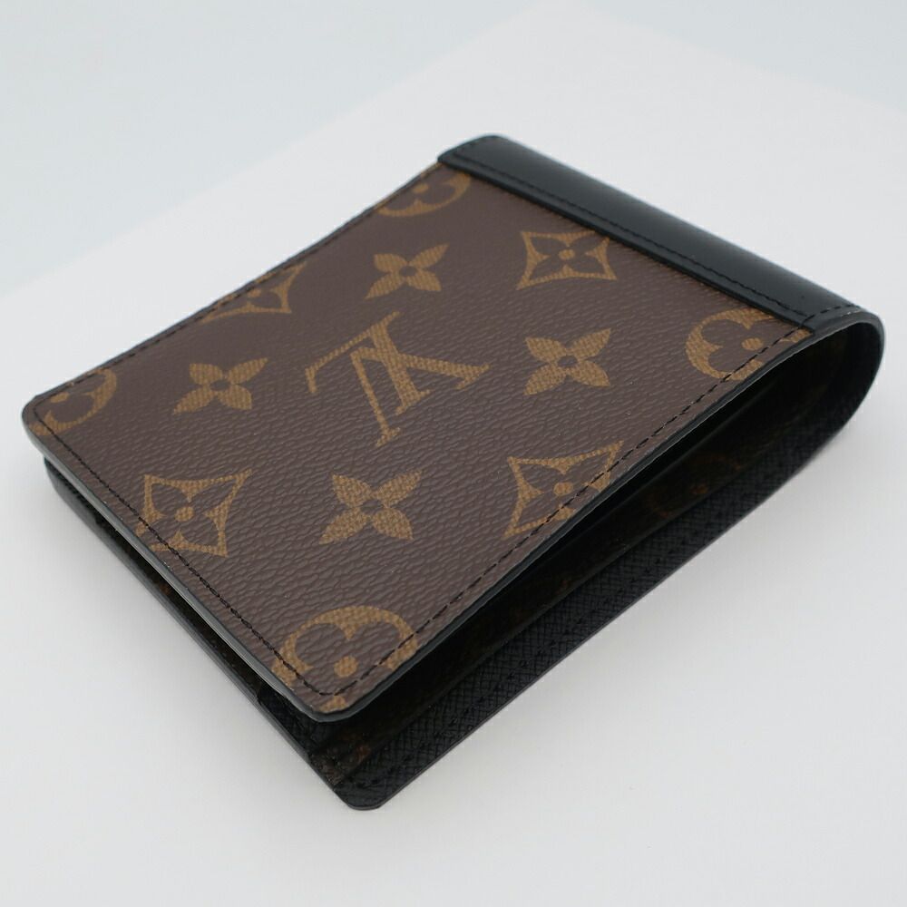 Louis Vuitton Heaven Portefeuille Multiple Bifold Wallet Monogram Black Brown — view 4