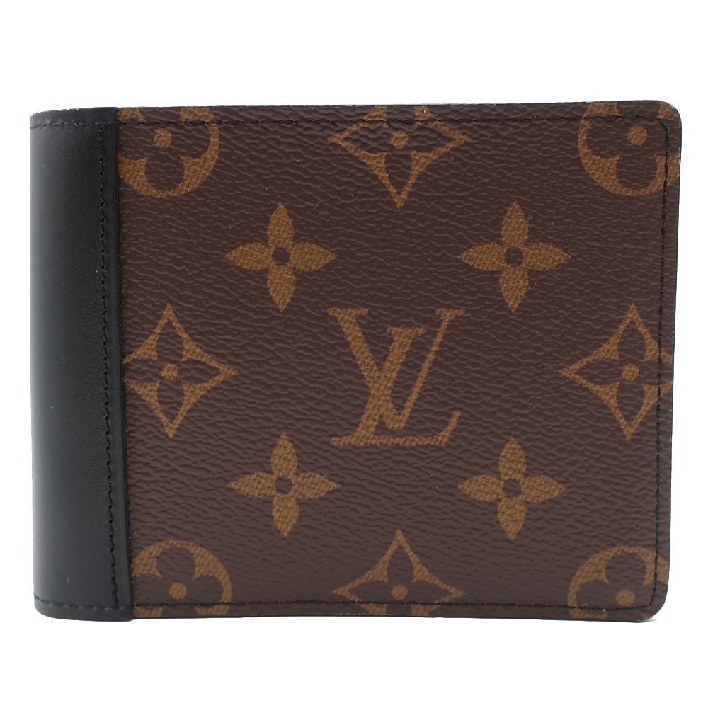 Louis Vuitton Heaven Portefeuille Multiple Bifold Wallet Monogram Black Brown