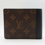 Louis Vuitton Heaven Portefeuille Multiple Bifold Wallet Monogram Black Brown — view 2