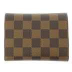 Louis Vuitton Trifold Wallet Damier Ebene Portefeuille Victorine Rouge — view 3