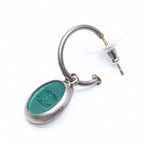 Chanel Earrings 99 Green Vintage — view 2
