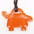 Hermes Ketall Rubber Orange Charm Keychain — view 4