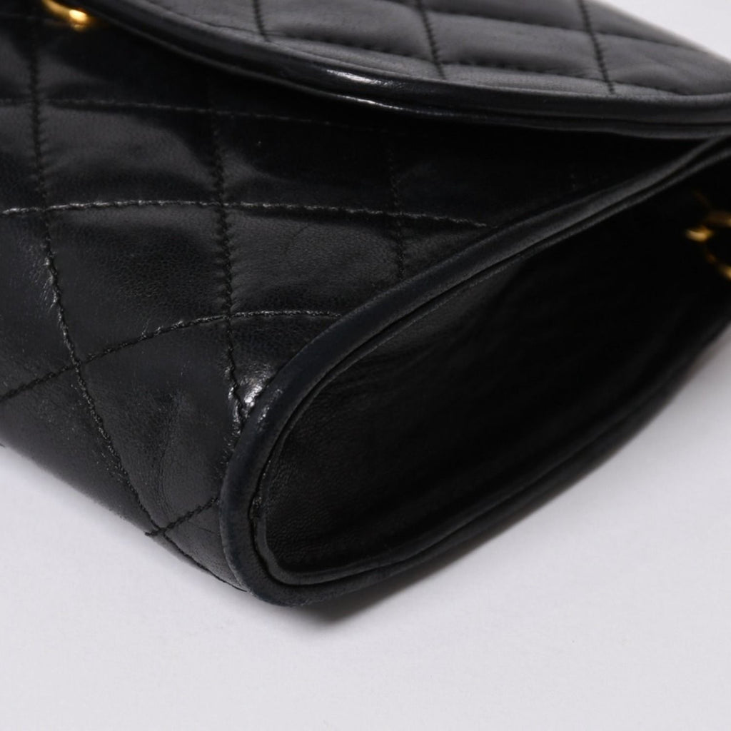 Chanel Mini Quilted S Flap S Chain Shoulder Bag Limited Edition CC Logo — view 8
