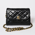 Chanel Mini Quilted S Flap S Chain Shoulder Bag Limited Edition CC Logo
