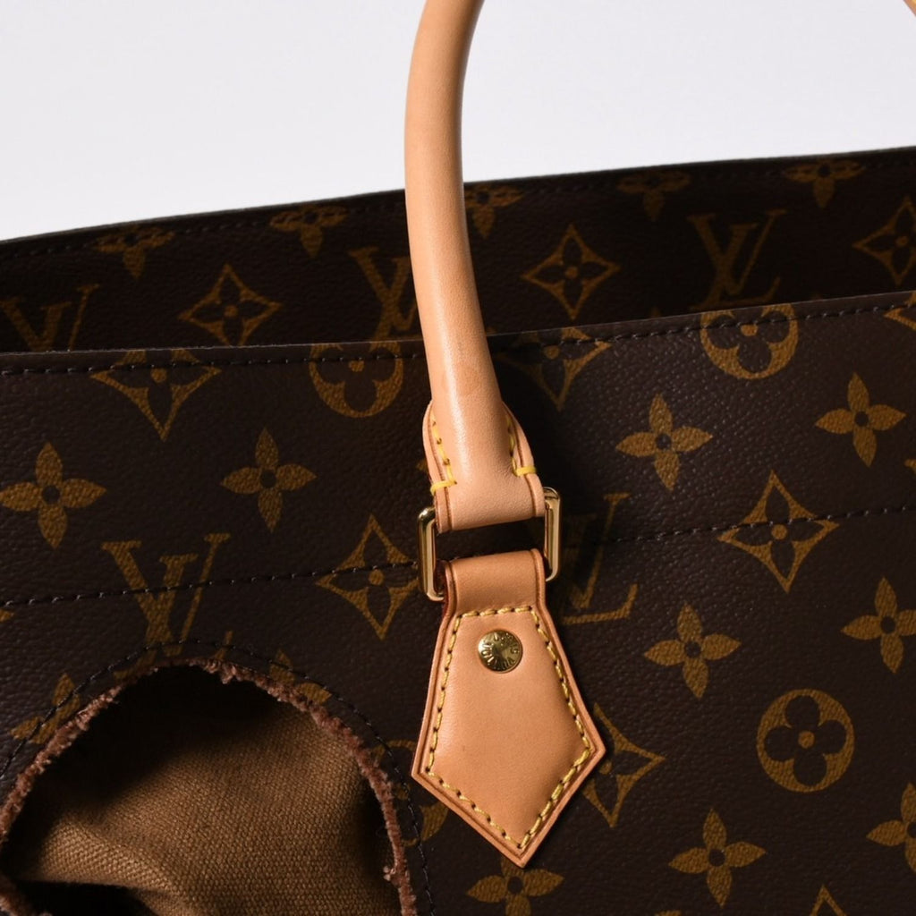Louis Vuitton with Holes Tote Bag Comme Des Garcons Rei Kawakubo Gold — view 8
