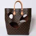 Louis Vuitton with Holes Tote Bag Comme Des Garcons Rei Kawakubo Gold — view 6