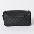 Louis Vuitton Damier Graphite Toilet Pouch Travel Bag Black