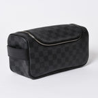 Louis Vuitton Damier Graphite Toilet Pouch Travel Bag Black — view 3