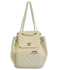 Chanel Backpack White