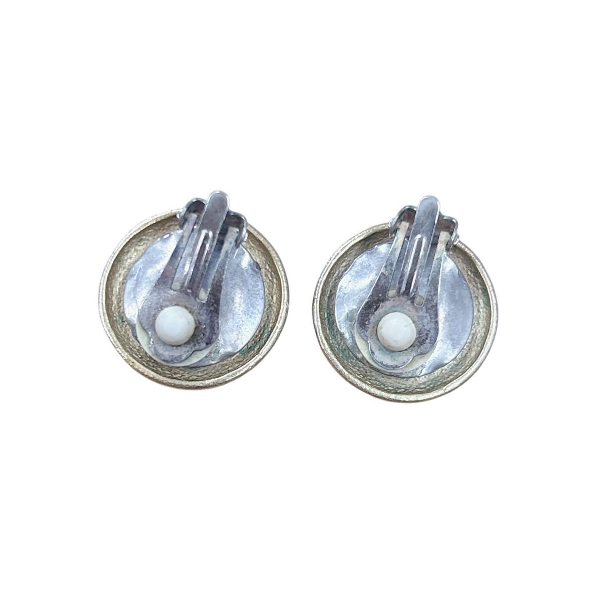 Gucci Logo Large Earrings Gold — view 6