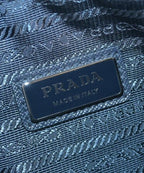 Prada Shoulder Bag Navy — view 5