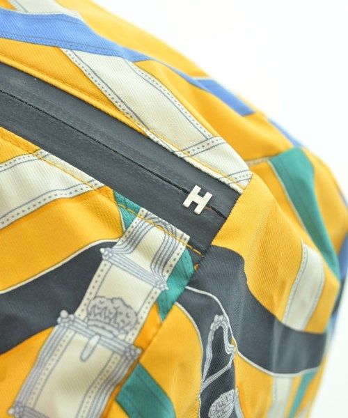 Hermes Boston Bag Travel Bags Yellow — view 8