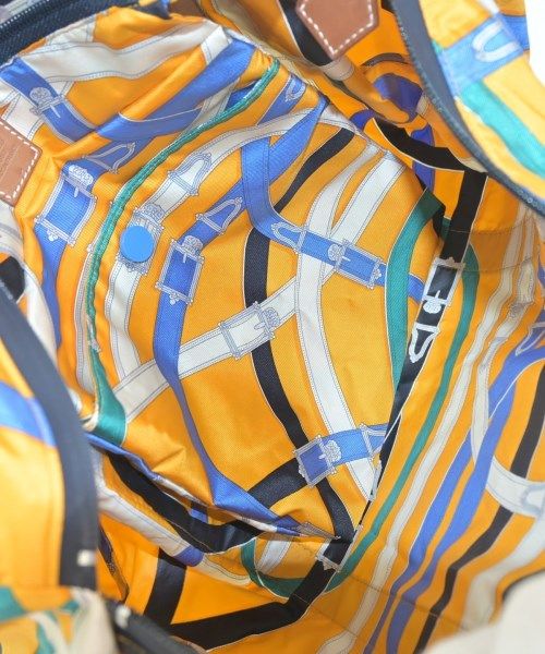 Hermes Boston Bag Travel Bags Yellow — view 3