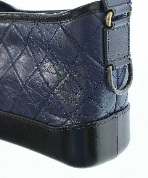 Chanel Shoulder Bag Navy — view 8