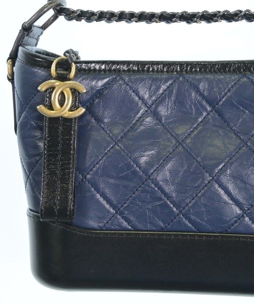 Chanel Shoulder Bag Navy — view 6