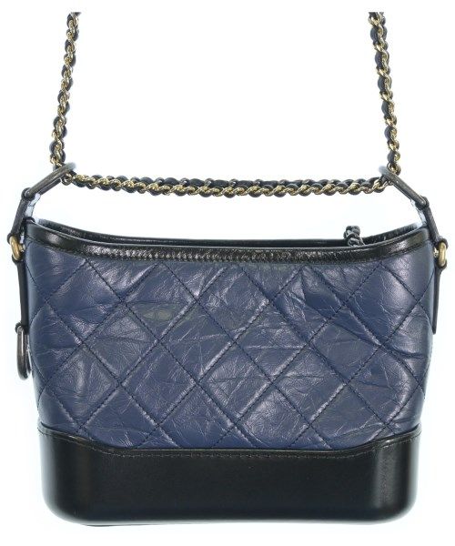 Chanel Shoulder Bag Navy — view 2