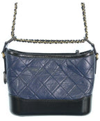 Chanel Shoulder Bag Navy — view 2