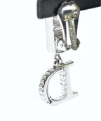 Dior Earrings Silver — view 3