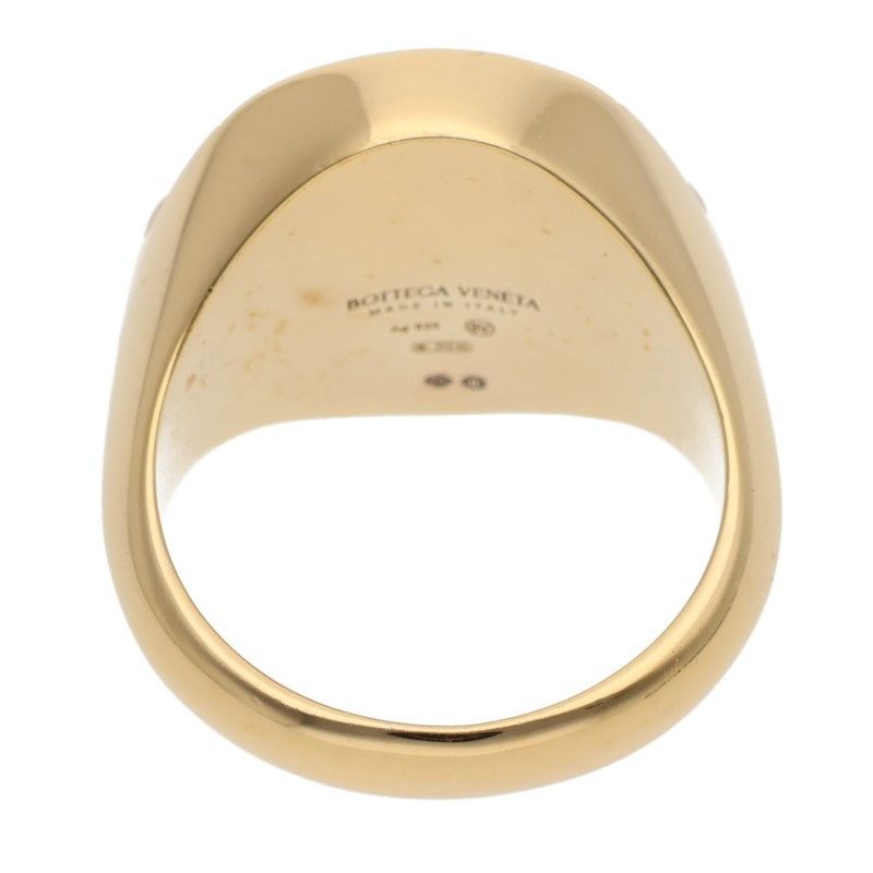 Bottega Veneta Indentedtop Ring